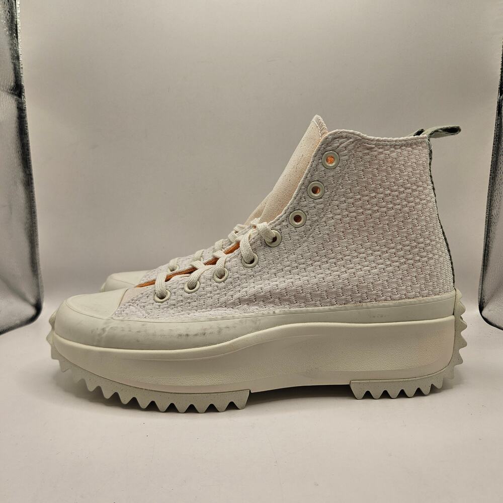 CONVERSE WOMEN'S 10.5 RUN STAR HIKE PEACH DREAM ORANGE HAVEN EGRET A03838C NWOB - Picture 2 of 6